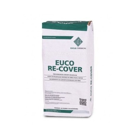 Euclid Chemical Euclid Euco Re-Cover Fiber-Reinforced Concrete Resurfacer 40lb 150R 40